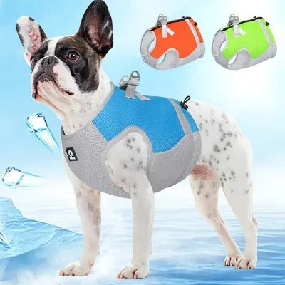 Chaleco Refrigerante para Perros Verano con Tracción