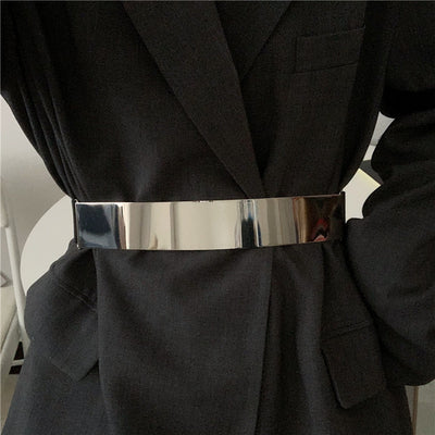 Cinturón Elástico Metálico Espejo para Vestidos y Trajes - Image 4