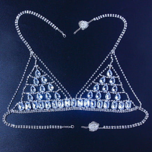 Cadena de Cuerpo con Cristales para Fiesta Nocturna - Image 2
