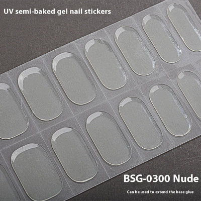 Adhesivos de Gel UV para Uñas Colores Puros Semi-curado con Lámpara Térmica - Image 8