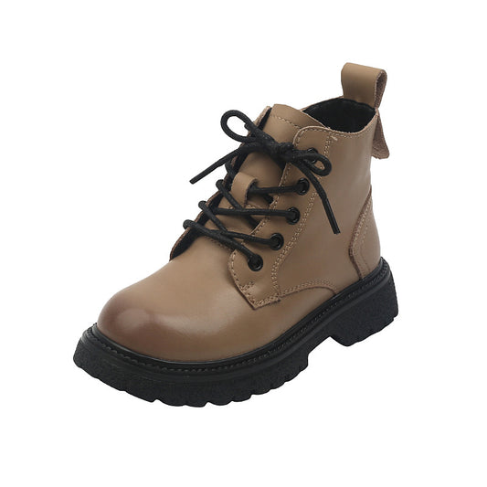 Botas Martin de Cuero con Cordones para Niños - Image 2