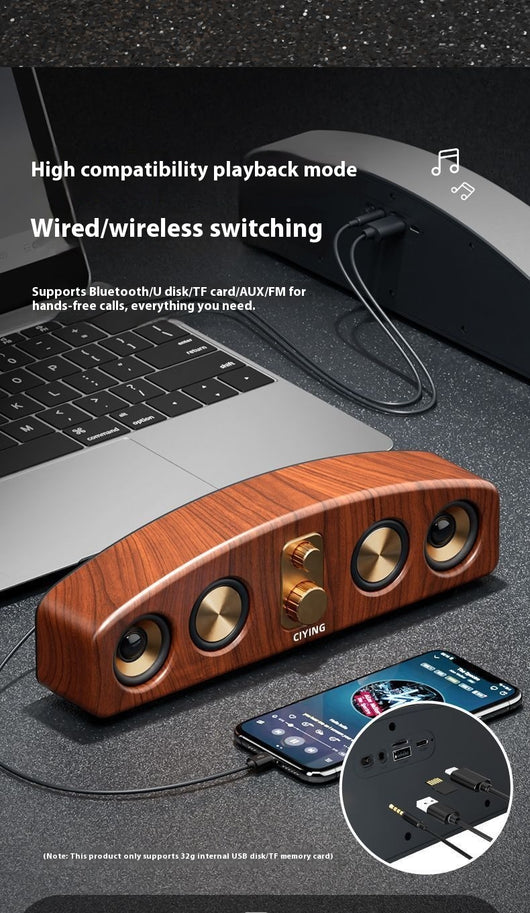 Parlante Bluetooth Portátil Estilo Retro - Image 19