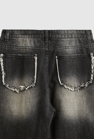 Shorts de Mezclilla Rotos Estilo Hip Hop Urbano - Image 11