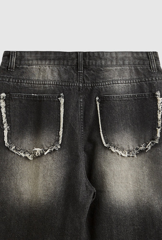 Shorts de Mezclilla Rotos Estilo Hip Hop Urbano - Image 11