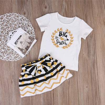 Conjunto de Falda y Blusa de Algodón con Estampado de Lunares - Image 14