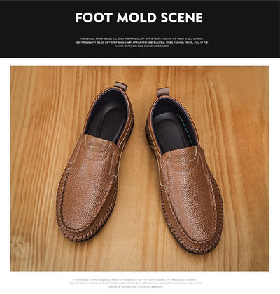 Zapatos Casuales de Cuero para Hombre sin Cordones - Image 17