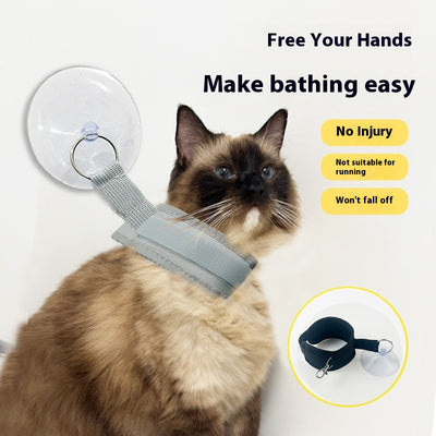 Kit Completo de Baño y Aseo para Mascotas - Soporte Antiarañazos con Accesorios de Limpieza