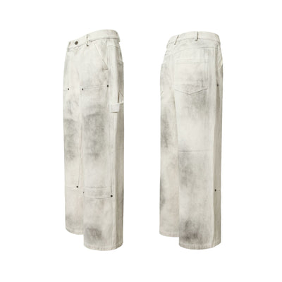 Overol Suelto Estilo Vintage con Detalles Desgastados - Image 18