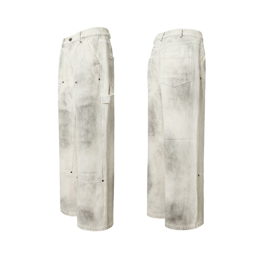 Overol Suelto Estilo Vintage con Detalles Desgastados - Image 18