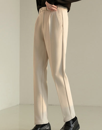 Pantalones de Traje de Lana Coreano Casual Hombre Madurez - Image 14
