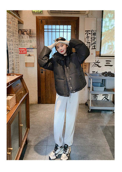 Chaqueta Acolchada de Algodón Suelta Estilo Coreano - Image 19