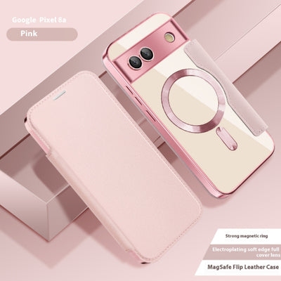 Funda de Cuero para Celular con Cierre Magnético y Tarjetero - Image 7