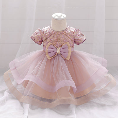 Vestido de Princesa para Niña - Diseño Elegante Full Moon - Image 3