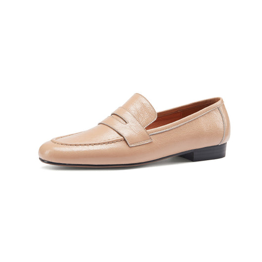 Zapatos Abuela de Cuero Completo - Comodidad Clásica para Primavera