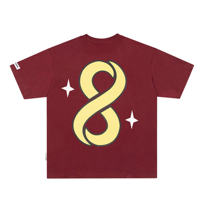 Camiseta Estampada Digital 8 de Manga Corta para Hombre - Image 5