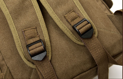 Mochila de Viaje Canvas Leisure - Estilo y Funcionalidad - Image 10