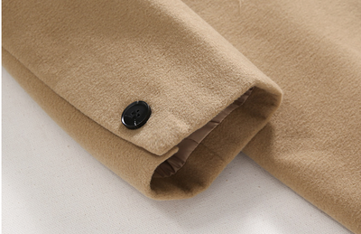Chaqueta Trench Británica de Tela Premium para Hombre - Image 15