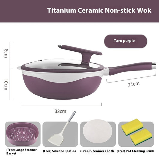 Sartén de Inducción con Revestimiento de Cerámica Titanio - Image 6
