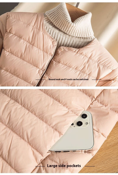 Chaqueta Acolchada de Algodón Ligera - Diseño Clásico Entallado - Image 17