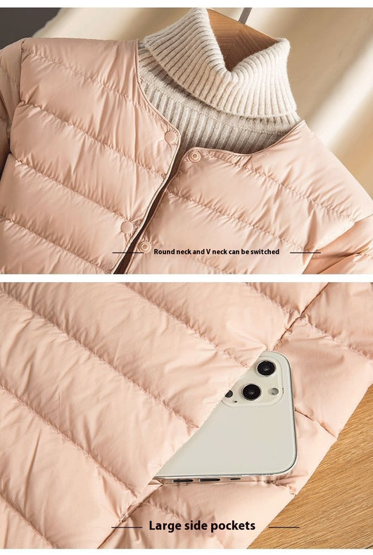 Chaqueta Acolchada de Algodón Ligera - Diseño Clásico Entallado - Image 17