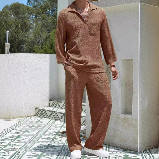 Pantalón Casual Ejecutivo para Hombre - Traje Commuter Moderno - Image 9