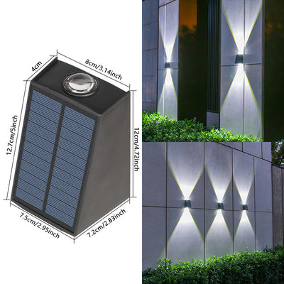 Lámpara Solar de Pared para Exterior - Iluminación Decorativa de Patio - Image 15