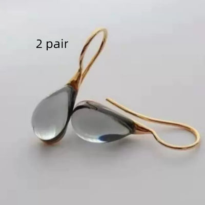 Aretes de Ópalo Incrustado Multicolor - Diseño Europeo para Mujeres Modernas - Image 10