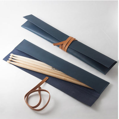 Estuche de Cuero para Baquetas - Pack Doble con Almacenamiento en Madera - Image 17