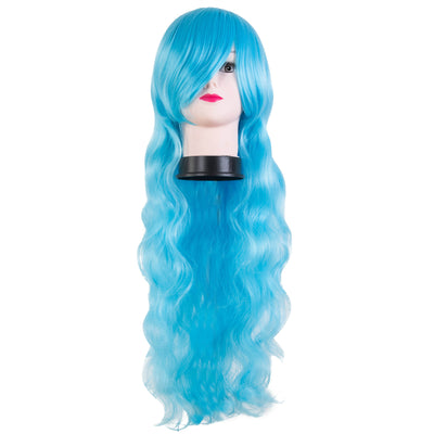 Peluca Cosplay Rizada 80CM - Cabello Largo Voluminoso - Image 18
