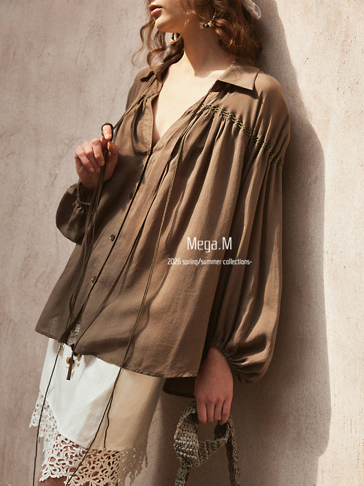 Camisa de Solapa con Diseño Contemporáneo - Image 8