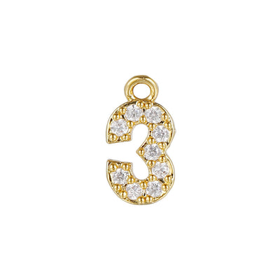 Joyas Chapadas en Oro con Números de Año de Nacimiento Personalizables - Image 22
