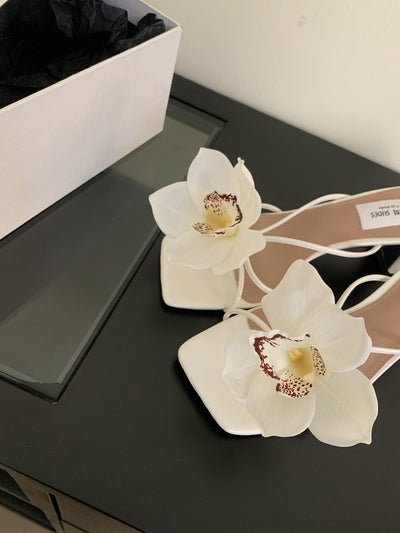 Sandalias Romanas de Flores Destacables Estilo Francés - Image 13