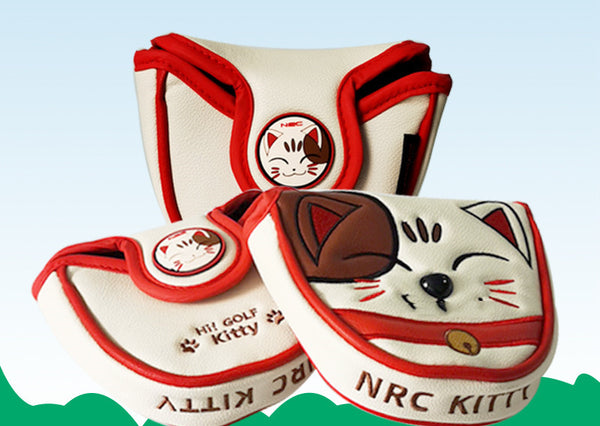 Funda para Putter Golf Bordada Impermeable Tela PU