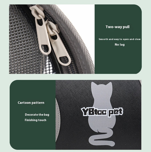 Bolsa Transportadora para Gatos Grande con Soporte y Amplia Capacidad - Image 7