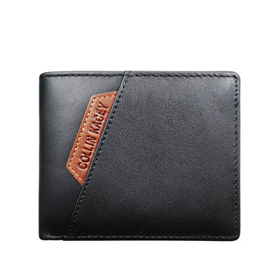 Cartera Corta de Cuero Genuino para Hombre - Image 21