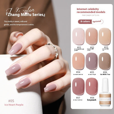 Esmalte de Gel Nude Transparente Ice - Multiusos - Image 3