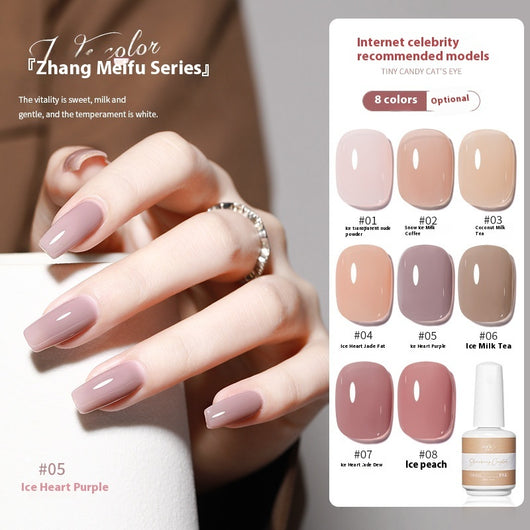 Esmalte de Gel Nude Transparente Ice - Multiusos - Image 3