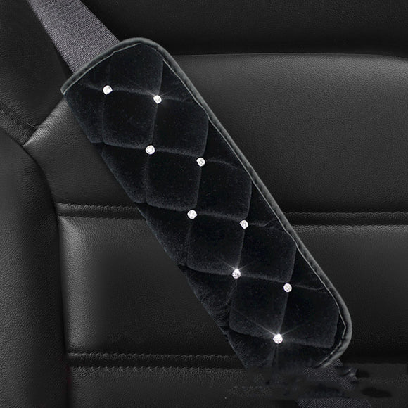Protector de Cinturón de Seguridad Acolchado Diamante - Universal para Todas las Estaciones