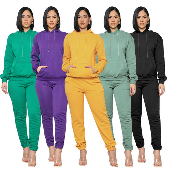 Conjunto Casual Deportivo para Mujer: Sudadera Oversized + Pantalón Ajustable