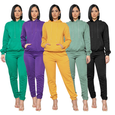 Conjunto Casual Deportivo para Mujer: Sudadera Oversized + Pantalón Ajustable