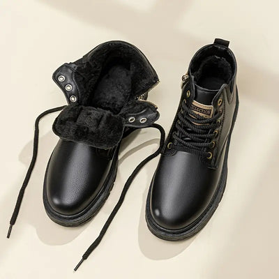 Botas de Trabajo Retro Estilo Británico para Hombre - Image 6