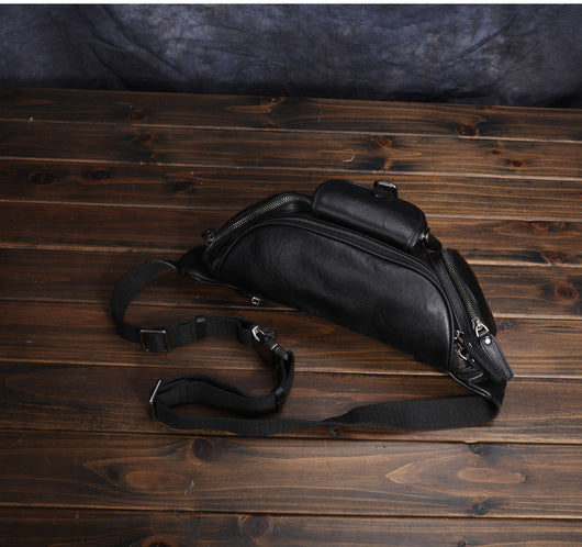 Mochila Bandolera de Cuero Premium para Viajes y Uso Diario - Image 13