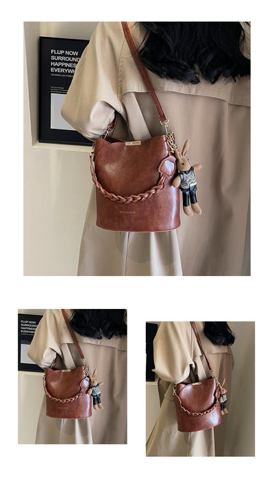 Bolsa Retro Estilo Messenger con Diseño de Cubo Portátil - Image 16