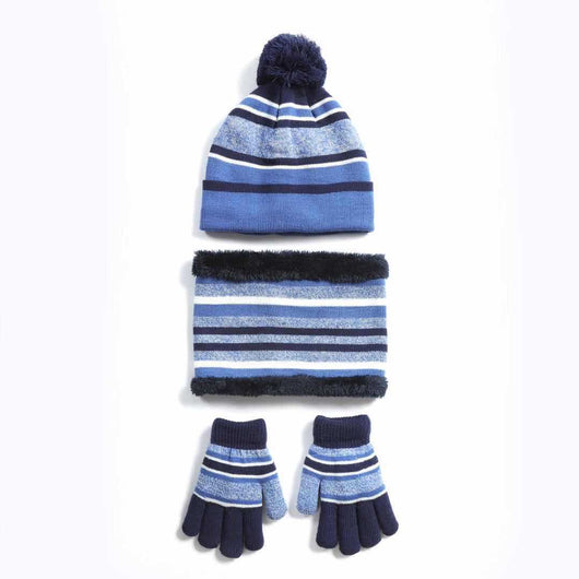 Conjunto Invernal Completo: Gorro, Bufanda y Guantes Acolchados - Image 3