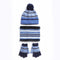Conjunto Invernal Completo: Gorro, Bufanda y Guantes Acolchados