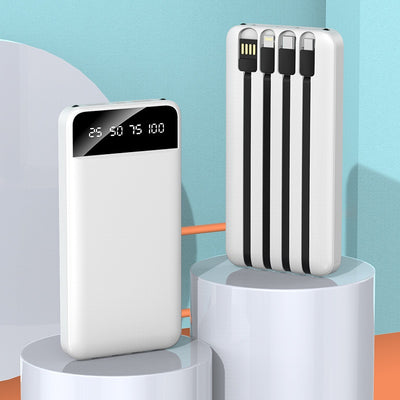 Batería Portátil 20000 mAh con Cable Integrado - Carga Rápida - Image 6