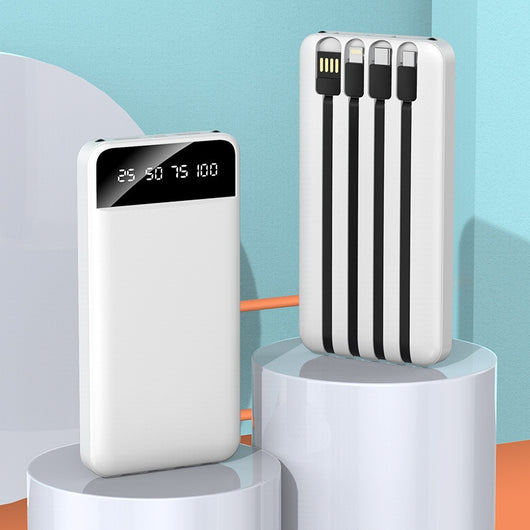 Batería Portátil 20000 mAh con Cable Integrado - Carga Rápida - Image 6