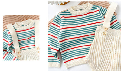 Suéter Rayado Tejido para Niños y Niñas - Image 11