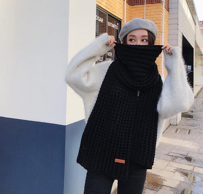 Bufanda de Lana Gruesa y Cálida para Mujer - Image 18