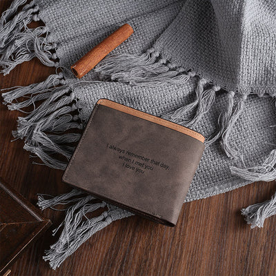 Billetera Personalizada con Grabado de Foto - Regalo Perfecto para Papá - Image 4